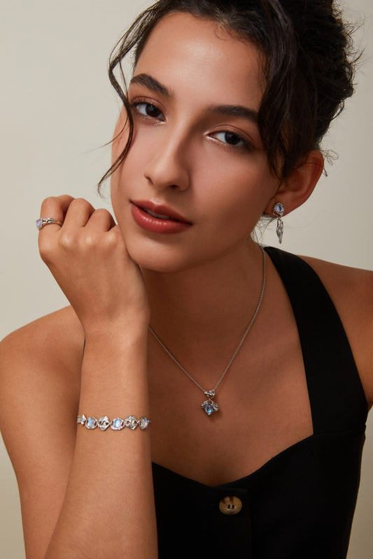 Moonlit Bloom Bracelet