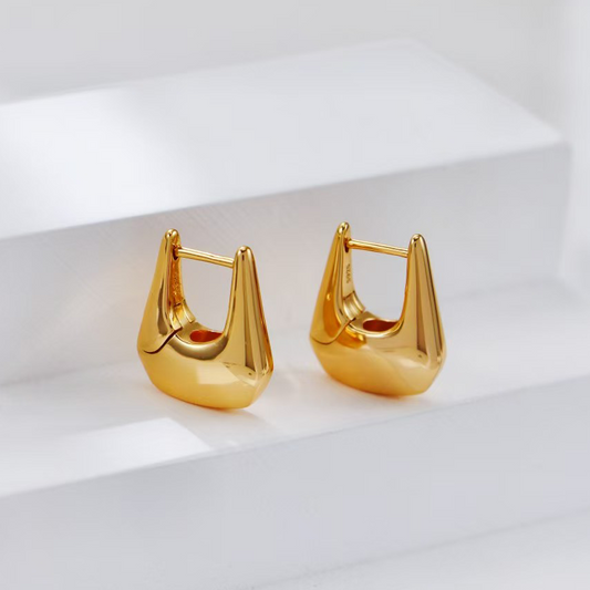 Minimalist Geometric Stud Earrings