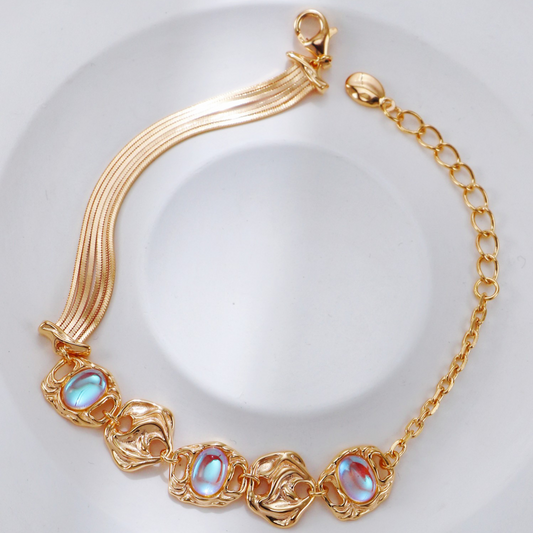 Moonlit Bloom Bracelet